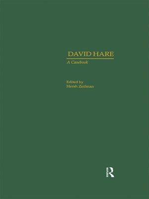 cover image of David Hare